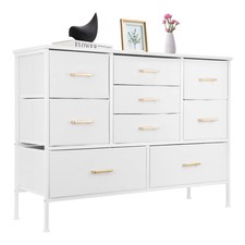 9 Drawer Fabric Dresser