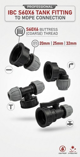 Ibc tote tank adapter - ibc, to