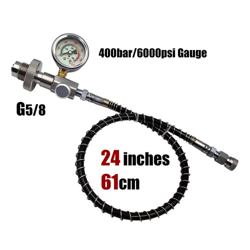 New cylinder bottle - new, fittings