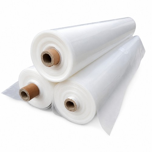Clear polythene sheet roll - roll, 1.5