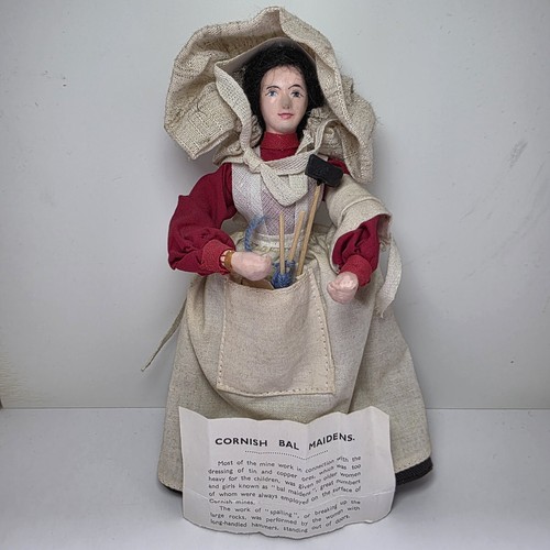 Vintage cornish female - cornish, doll
