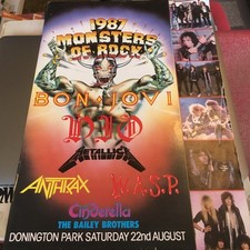 MONSTERS OF ROCK 1987 CONCERT