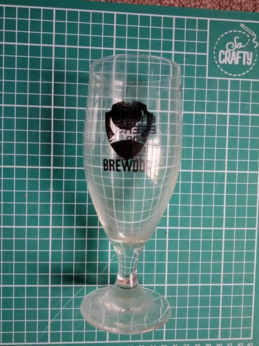 Brewdog half pint lager beer - pint,