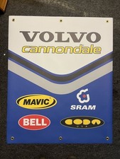 Cannondale Ashton Mtb 90s trials race team banner Retro, Man Cave/workshop 