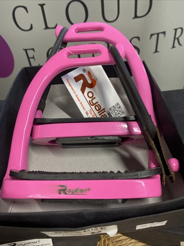 Safety stirrups pink kids - stirrups,
