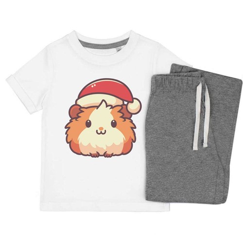 Guinea pig santa - pig,