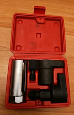 5pc 1/2" 22mm OXYGEN LAMBDA SENSOR REMOVE SOCKET SET KIT THREAD CHASERS VACUUM