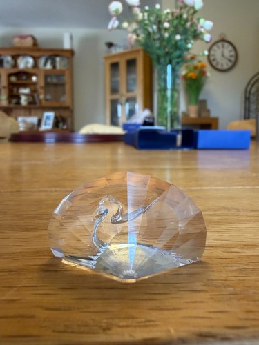 Swarovski peacock paperweight - peacock,
