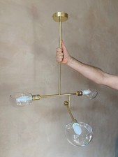 Gold Modular Ceiling Lamp
