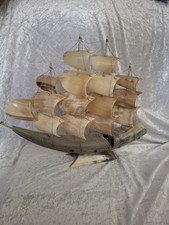Vintage Nautical Horn Ship