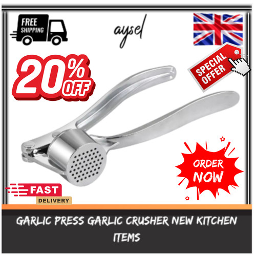 Garlic press - garlic,