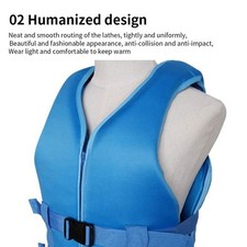 Adult Buoyancy Vest Waterproof Neoprene Pocket Life Jacket For Fishing