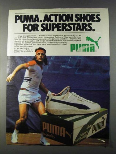 1980 puma vilas pro shoe - 1980, ad