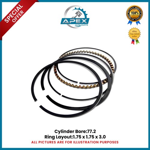 Fits piston ring set - fits, 1.6