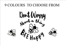 Dont Worry Bumble bee vinyl