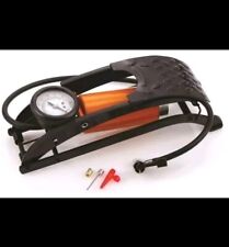 RAC Heavy Duty Single Barrel Foot Pump For Bikes, Cars, Wheels