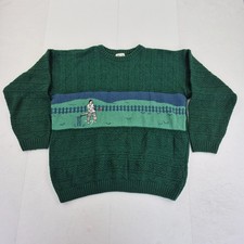 BHS Jumper Medium Green Mens