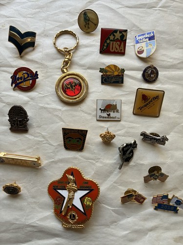 Lot lapel pins - lot,