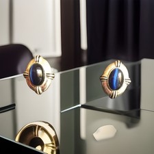 Vintage Avon Blue Tiger Eye
