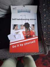 3 Way Mirror For Self Hair Cutting 360° w/  Trifold Self Haircut Mirror