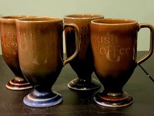 Irish coffee mugs - coffee, vintage