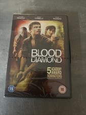 Blood Diamond (2006) New Sealed DVD, Leonardo DiCaprio, Djimon Hounsou