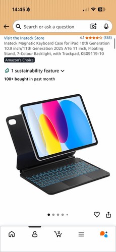 Inateck magnetic keyboard case - inateck,