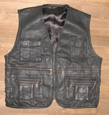 HUGE: Men's LEATHER VEST /