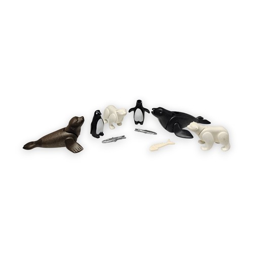 Playmobil animals penguins - playmobil,