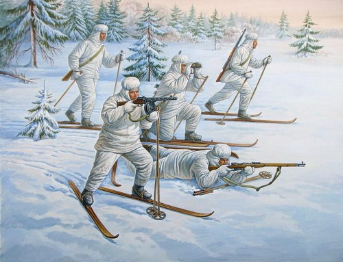 Zvezda soviet ski troops - soviet,