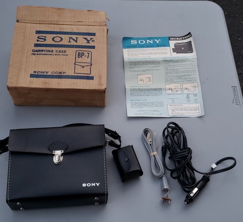 Vintagw nos 1967 sony crt - 1967, bp-7