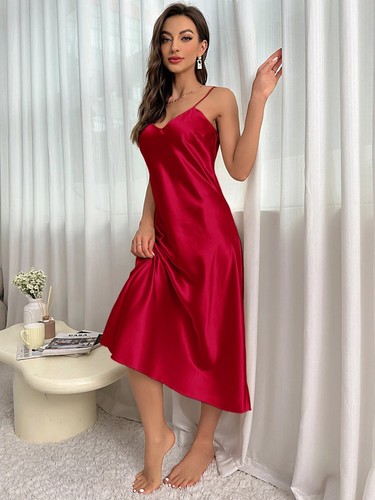 Women satin silk lace robe - silk,