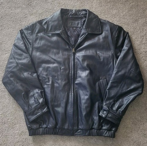Johns bay leather - st, quilted