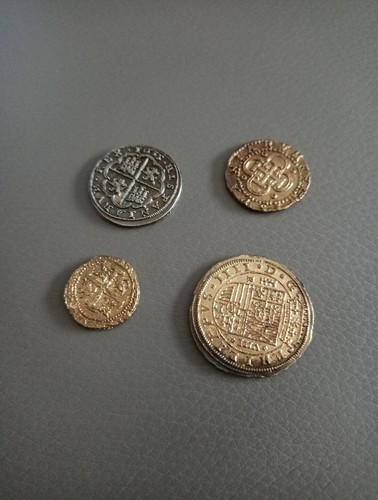 Old spanish coins please - x, coins,