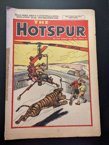 Hotspur comic 645 march - hotspur,