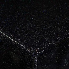 Plain Black Thick Glitter