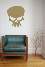 Large Skull Vinyl Wall Art