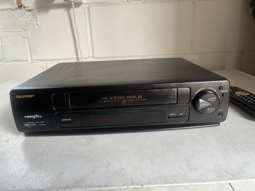 Sharp vhs video - vhs,
