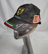 Ferrari Formula 1 Team Cap Black with Italian Flag Trim - DD26