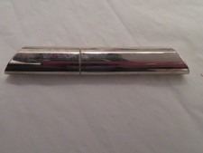 Vintage Sterling Silver Heavy Toothpick Pocket Storage Holder - with Initials