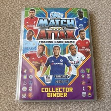 Match Attax 2015/16 Collector Binder Complete Base And Away kits 