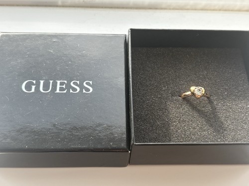 Rose silver dress guess rings - &silver,