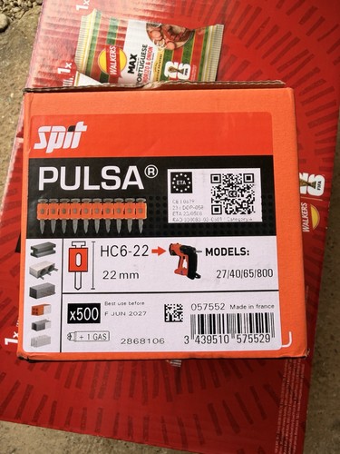 Spit pulsa nails 22mm - 22mm,
