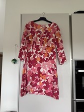 Boden Pink And White Tunic Top