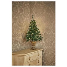 Christmas Tree 3ft Pre Lit Flocked Snow Tipped LED Premier Decorations