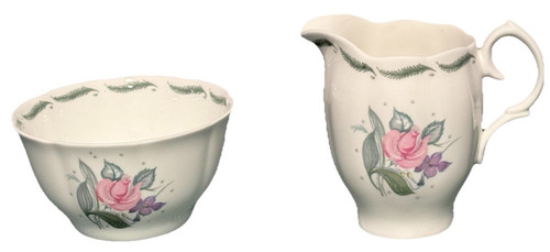 Sugar bowl and milk - sugar, susie