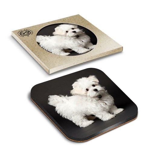 Boxed square coasters - 1,