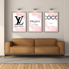 Set of 3 Pink & Gold Fashion