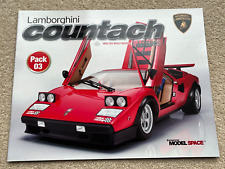 Pack 3 magazine Deagostini Lamborghini Countach Walter Wolf Model LP500S