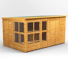 Potting shed power pent - shed, |